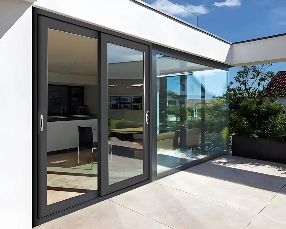 Does Ultra-Clear Glass Aluminum Door