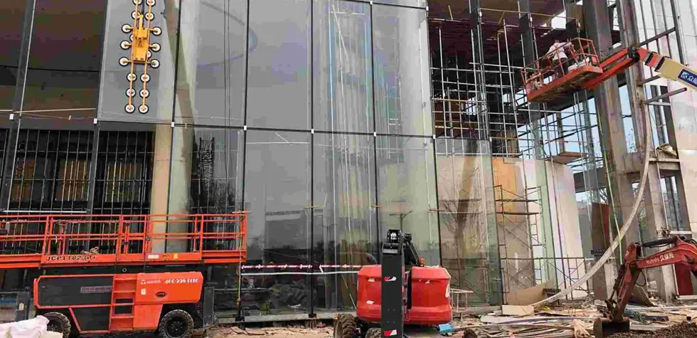 glass curtain wall system